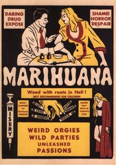 Marihuana weed with roots in hell not recommended for children: wierd orgies wild parties uleashed passions