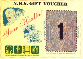 N.H.S. gift voucher
