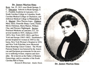 Dr. James Marion Sims