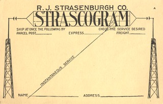 R.J. Strasenburgh Co. Strascogram