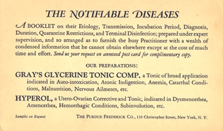 The notifiable diseases