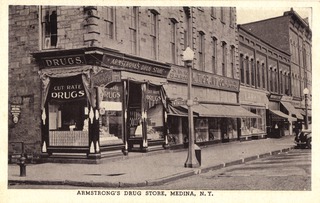Armstrongs Drug Store, Medina, N.Y
