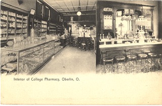 Interior of College Pharmacy, Oberliin, O