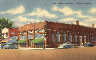 The Corner Drug Store, Gillette, Wyoming