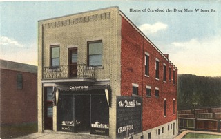 Home of Crawford the drug man, Wilson, Pa