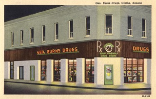 Geo. Burns Drugs, Olathe, Kansas