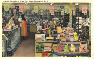 Interior, Earnshaw Drug Co., East Greenwich, R.I