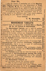 Marienbad tablets