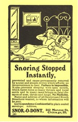 Snoring stopped instantly