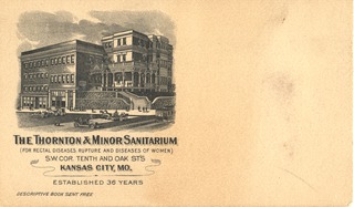 The Thornton & Minor sanitarium