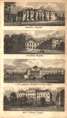 Magdalen Hospital ; Foundling Hospital ; New Bethlehem Hospital St George's Fields ; Deaf & Dumb Asylum