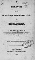 A treatise on the physical and medical treatment of children