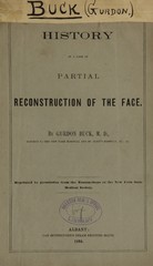 History of a case of partial reconstruction of the face