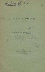 A case of akromegaly