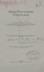 Naso-pharyngeal fibromata