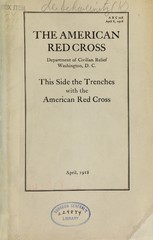 This side the trenches with the American Red Cross