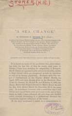 "A sea change"