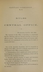Rules of the central office