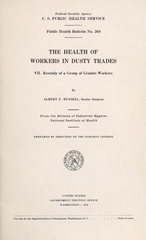 The health of workers in dusty trades. VII, Restudy of a group of granite workers