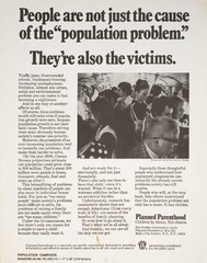 People are not just the cause of the "population problem": they're also the victims