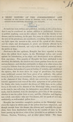 A brief history of the commencement and progress of the yellow fever in Memphis, Tenn., in 1855, with some account of its symptoms, treatment, and fatality