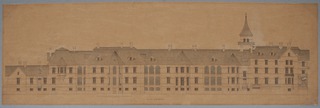 South-elevation [of the Sheppard Asylum]