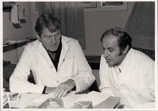 Christian B. Anfinsen with other scientist