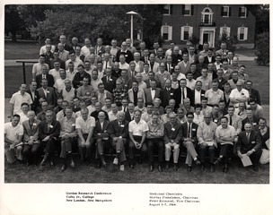 Participants in the 1964 Gordon Research Conference on Medicinal Chemistry, New London, New Hampshire