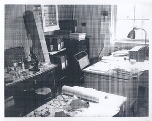 Rosalind Franklin's lab at Birkbeck College (image 1)