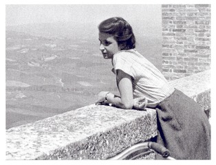 Rosalind Franklin on vacation in Tuscany
