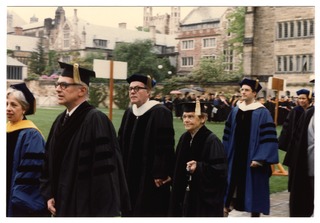 Barbara McClintock receiving honorary doctorate from Yale University
