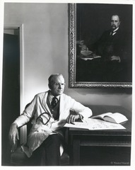 Portrait of Victor McKusick (sitting)