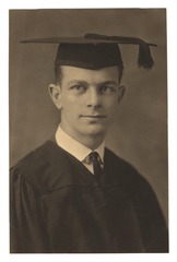 Linus Pauling's graduation portrait from Oregon Agricultural College