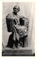 The Florence Sabin statue in the artists studio