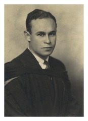 Charles Drew's graduation photograph