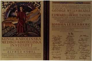 1958 Nobel Prize diploma