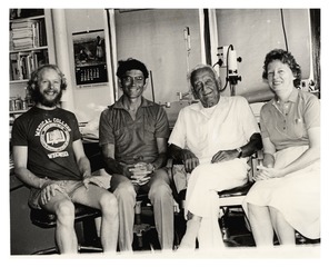 Peter Gascoyne, Ronald Pethig, Albert Szent-Gyorgyi, and Jane McLaughlin