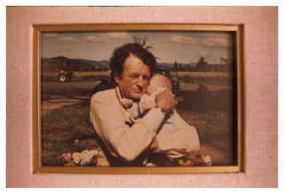 Henry Swan with grandson Christopher