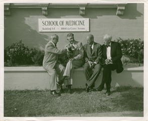Alan Gregg and others at the UCLA School of Medicine