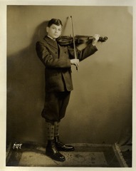 Adrian Kantrowitz (age 12) playing the violin