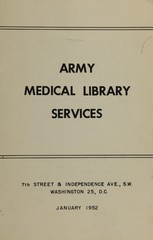 Army Medical Library services