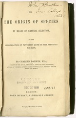 On the origin of species by means of natural selection