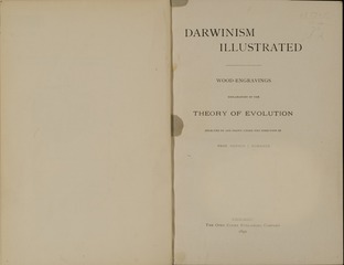 Darwinism illustrated, wood-engravings explanatory of the theory of evolution, selected and drawn under the direction of Prof. George J. Romanes