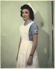 [Nurse wearing uniform from Brazil]