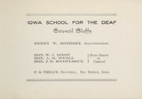 Iowa School for the Deaf, Council Bluffs