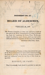 Board of Aldermen, February 26, 1838