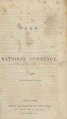 A plan for a national currency