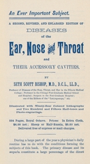 A second, revised, and enlarged edition of Diseases of the ear, nose and throat and their accessory cavities by Seth Scott Bishop