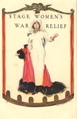 Stage women's war relief
