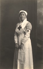 [Nurse in Red Cross uniform]